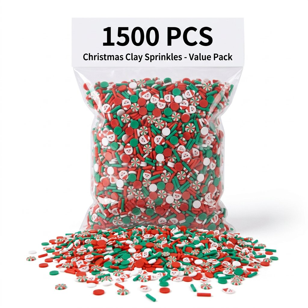 Wedding Supply In Bulk - 1500 szt. świątecznych ozdób z gliny,