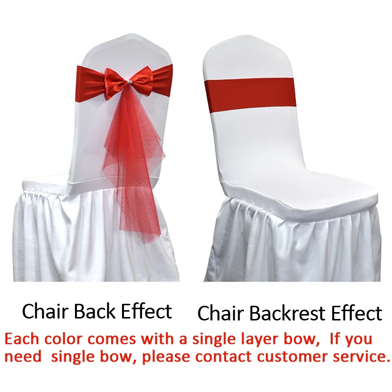 10 50szt Spandex Szarfy na krz – Chair Sash Organza recenzja i cena