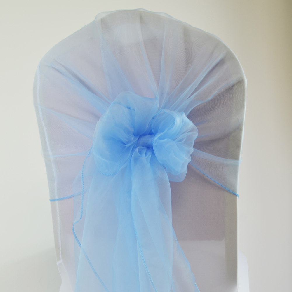 Obręcz na krzesło z organzy 65 – Chair Sash Organza recenzja i cena