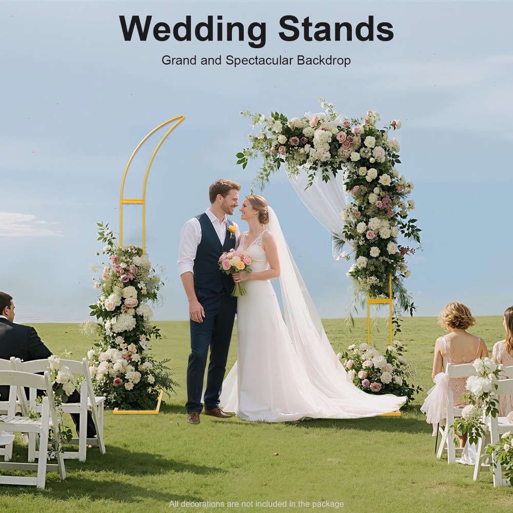 2 szt. Zakrzywione łuki ślubne – Wedding Balloon Arch recenzja i cena