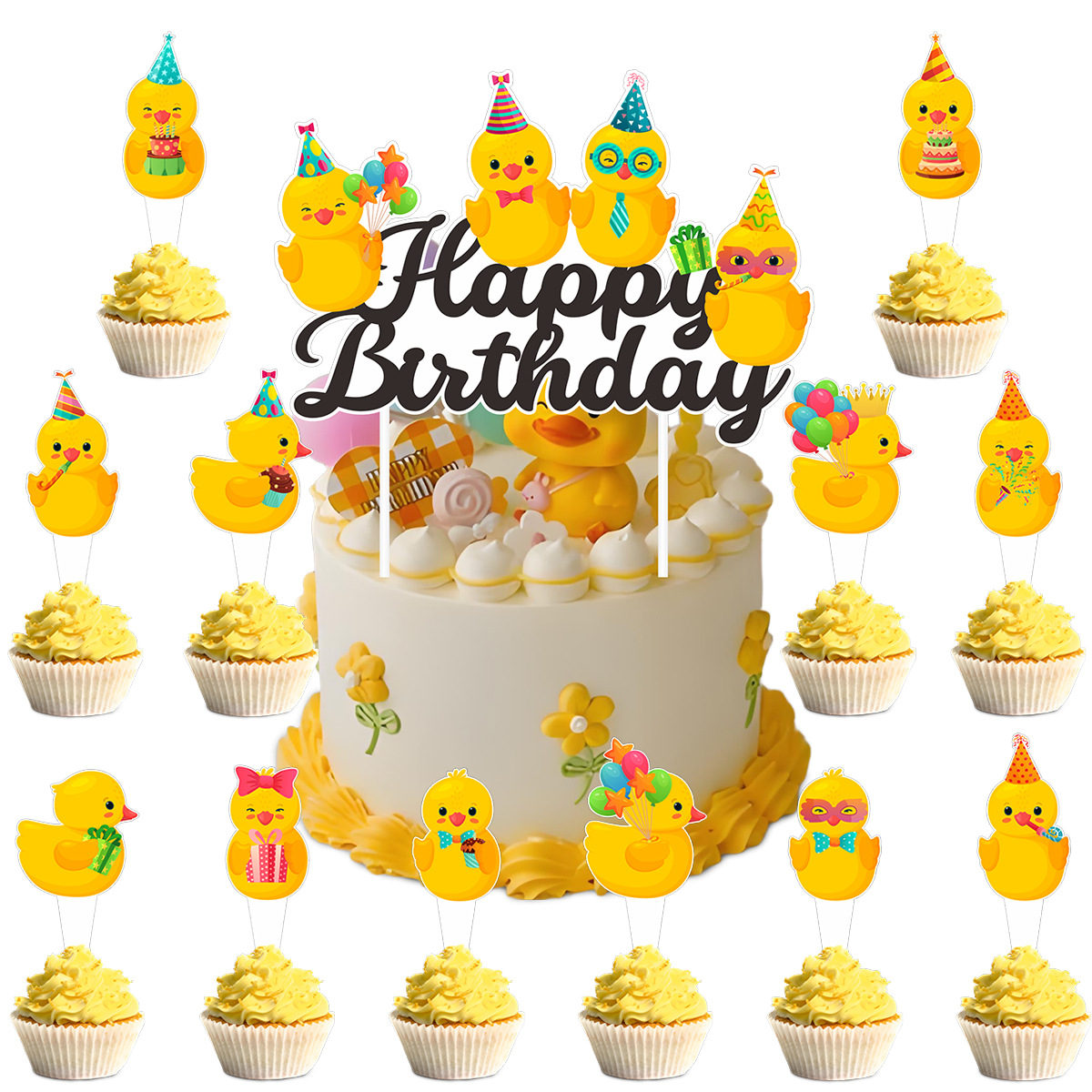 Uroczy baner urodzinowy z moty – Confetti Balloon Set recenzja i cena