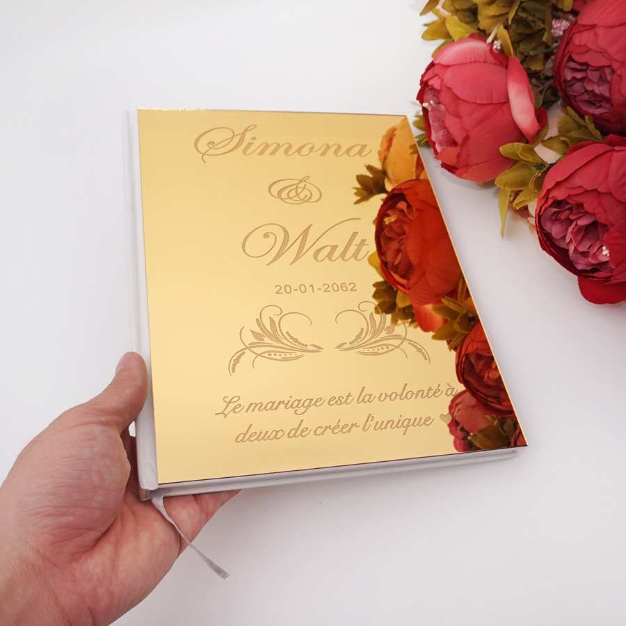 Lustro akrylowe spersonalizowa – Personalized Guest Book recenzja i cena