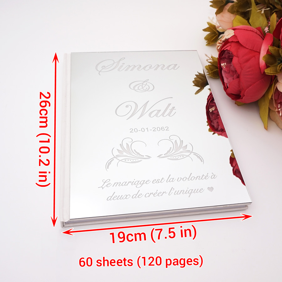 Lustro akrylowe spersonalizowa – Personalized Guest Book recenzja i cena