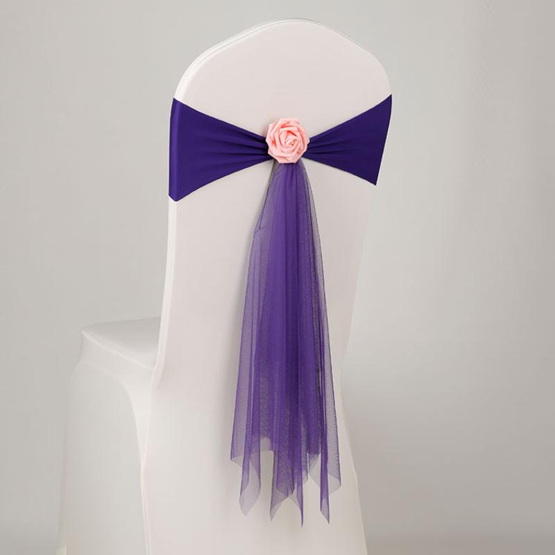 1 sztuka ozdobnych szarf na kr – Chair Sash Organza recenzja i cena