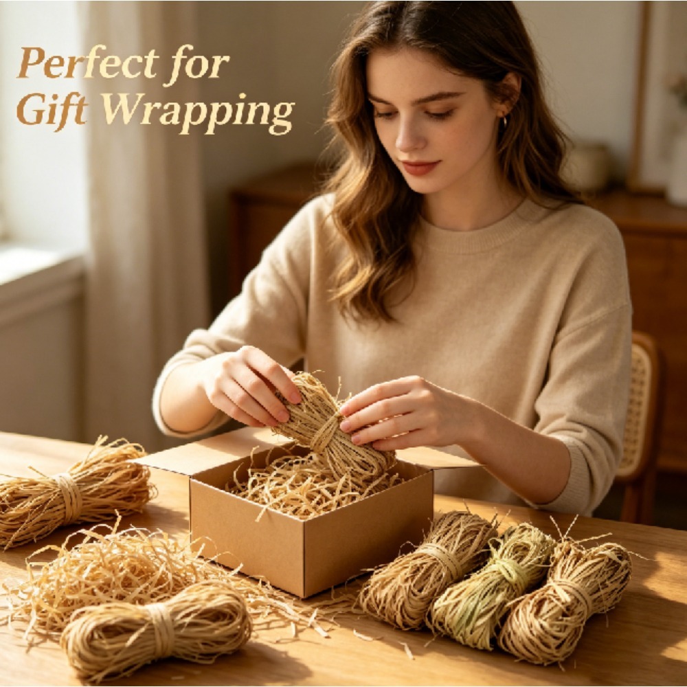 Naturalny Wypełniacz z Rafii w – Wedding Floral Supply recenzja i cena