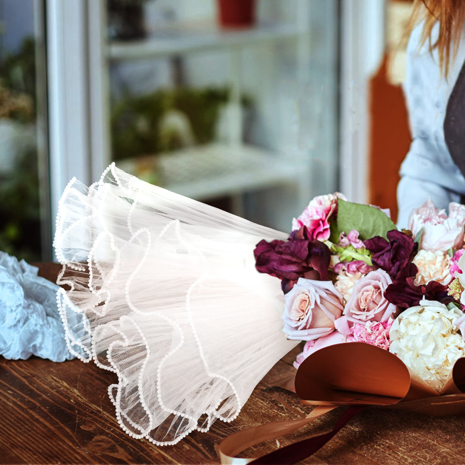 Siatka z perełkami do pakowani – Wedding Floral Supply recenzja i cena