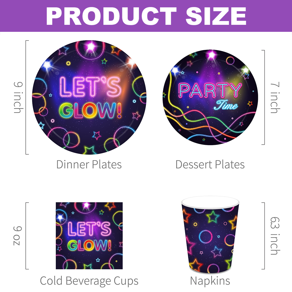 Zestaw naczyń imprezowych Let' – Confetti Balloon Set recenzja i cena