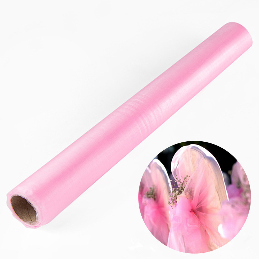 Rolka organzy 900M, jasnoróżow – Chair Sash Organza recenzja i cena