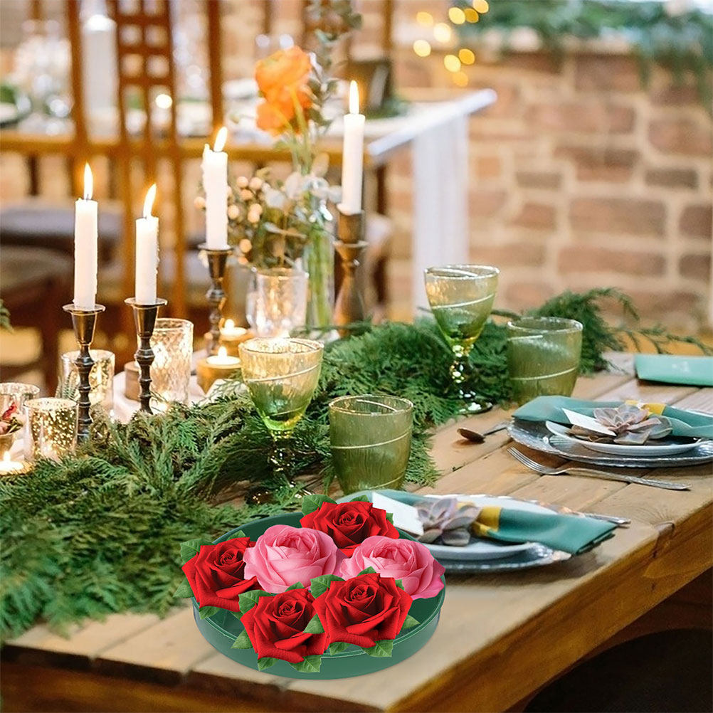 12 szt. Okrągłe podstawki do k – Wedding Floral Supply recenzja i cena
