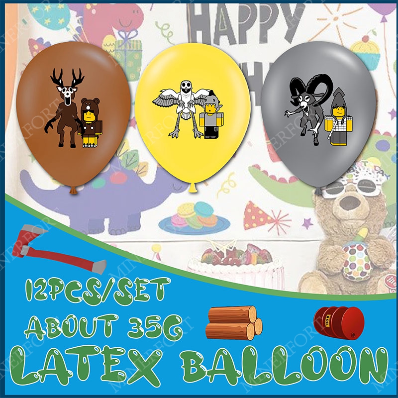 Balony lateksowe ROBLOX 99 Nig – Confetti Balloon Set recenzja i cena
