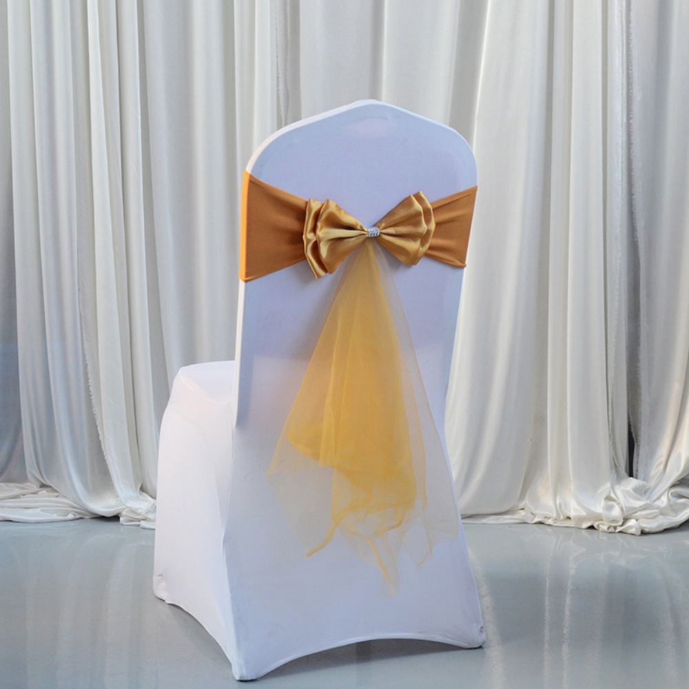 Elastyczne wstążki z organzy z – Chair Sash Organza recenzja i cena