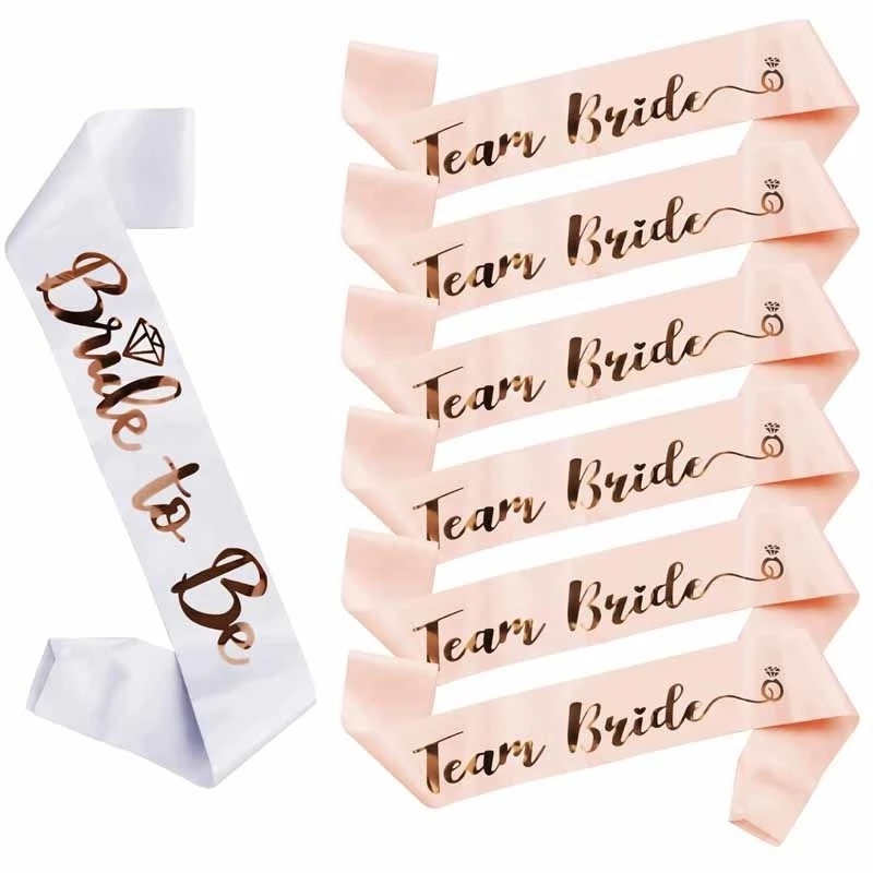 1 zestaw panna młoda z zespołe – Bride Tribe Sash recenzja i cena