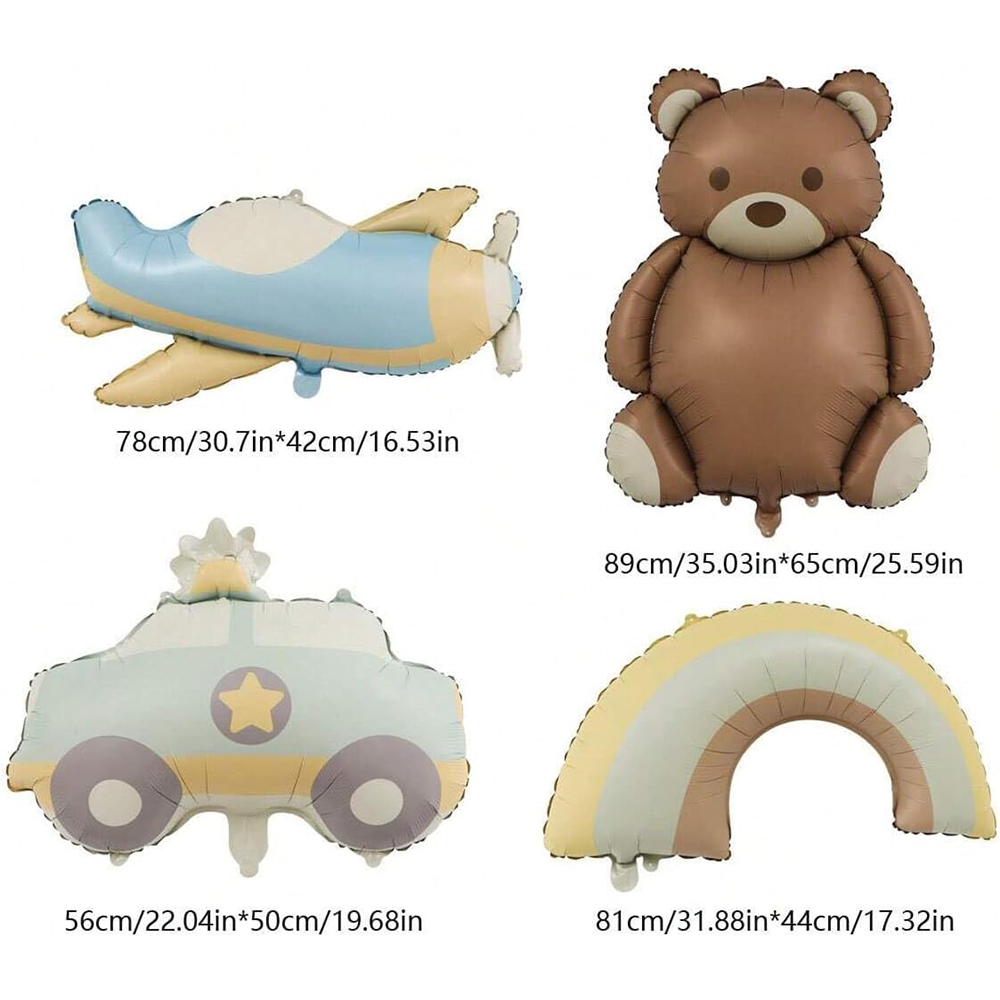 Duże matowe balony foliowe z n – Confetti Balloon Set recenzja i cena