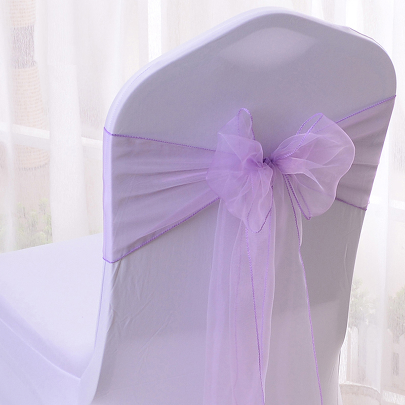 10/50/100PCS Dekoracja krzesła – Chair Sash Organza recenzja i cena