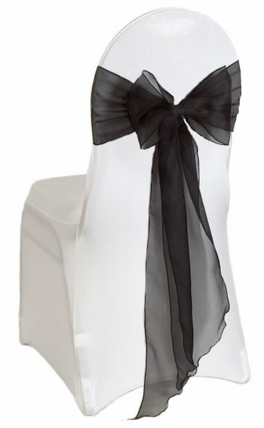 Nowe krzesło łuki 50 sztuk/par – Chair Sash Organza recenzja i cena