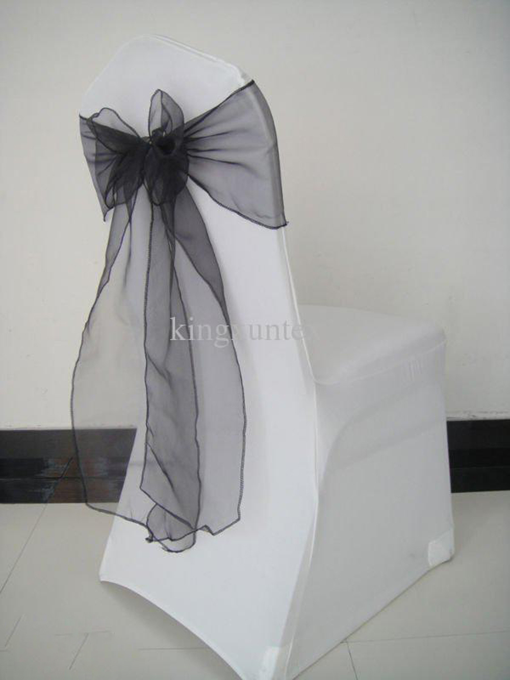 Nowe krzesło łuki 50 sztuk/par – Chair Sash Organza recenzja i cena